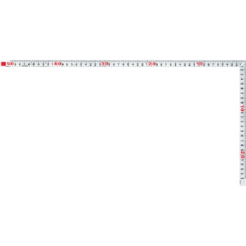 トラスコ中山 タジマ 等厚曲尺 同目50cm（ご注文単位1本）【直送品】