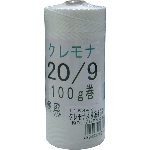 トラスコ中山 まつうら クレモナより糸 3号(約0.75mm)×300m（ご注文単位1巻）【直送品】