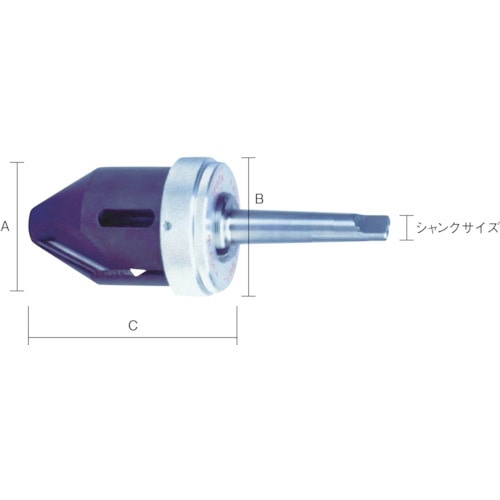 トラスコ中山 NOGA 2-42内径用カウンターシンク60°MT-2シャンク（ご注文単位1本）【直送品】