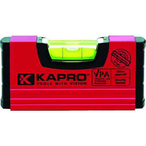 トラスコ中山 KAPRO アルミレベル HANDY LEVEL 10CM 856-2367  (ご注文単位1個) 【直送品】