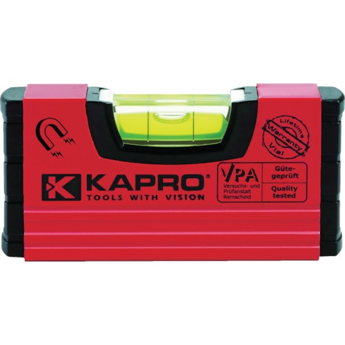 トラスコ中山 KAPRO アルミレベル HANDY LEVEL 10CM 856-2368  (ご注文単位1個) 【直送品】