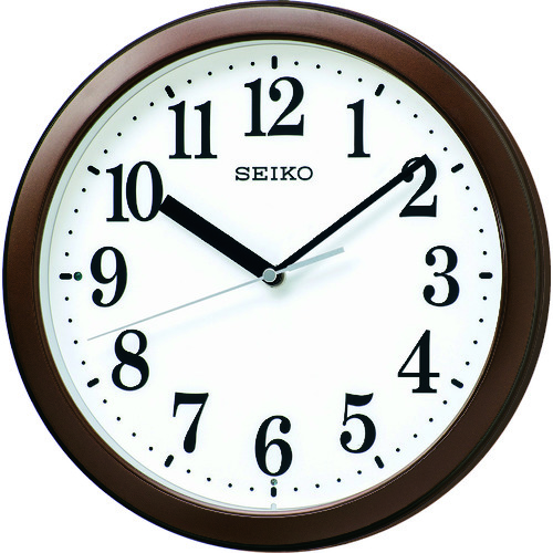 トラスコ中山 SEIKO スタンダード電波掛時計　161-3649（ご注文単位1個）【直送品】