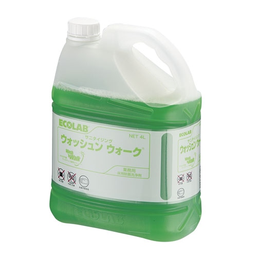 サニタイジングウォッシュンウォーク （床用クリーナー）4L 1個（ご注文単位1個）【直送品】