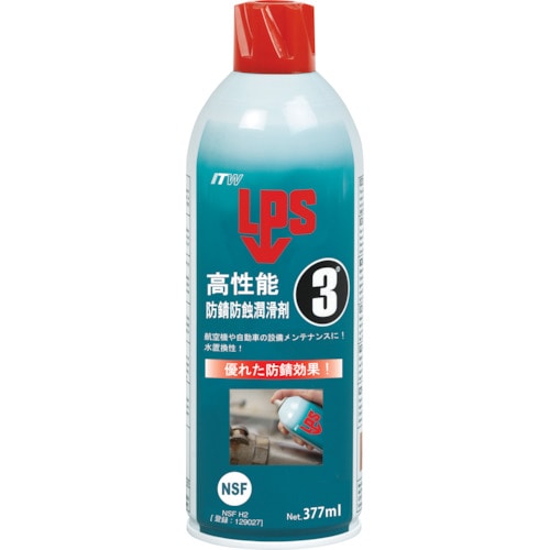 トラスコ中山 LPS LPS3 高性能防錆防蝕潤滑剤 380ml（ご注文単位1本）【直送品】