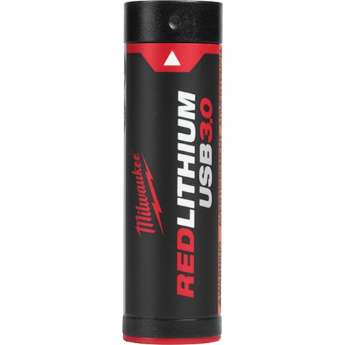 トラスコ中山 ミルウォーキー REDLITHIUM USB 3.0AHバッテリー 571-7137  (ご注文単位1個) 【直送品】