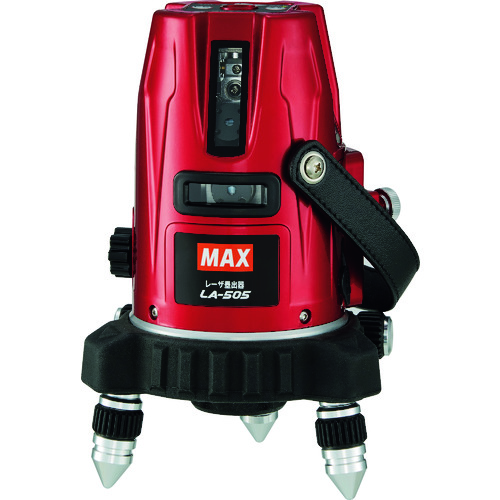 トラスコ中山 MAX レーザ墨出器受光器三脚セット LA-505-DTセット（ご注文単位1セット）【直送品】