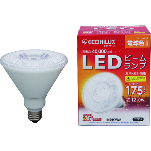 トラスコ中山 IRIS LED電球 ビームランプ 150形相当 電球色（ご注文単位1個）【直送品】