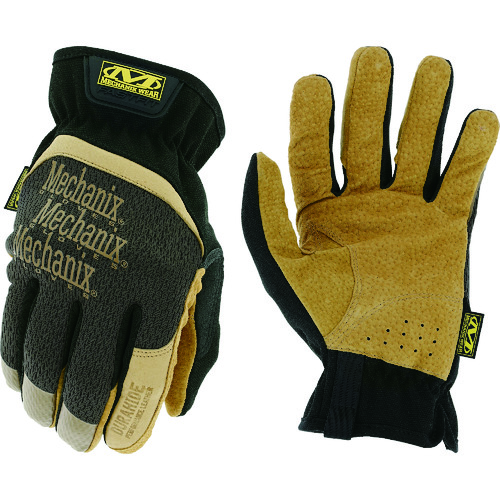 トラスコ中山 MECHANIX レザー ファストフィット M（ご注文単位1組）【直送品】