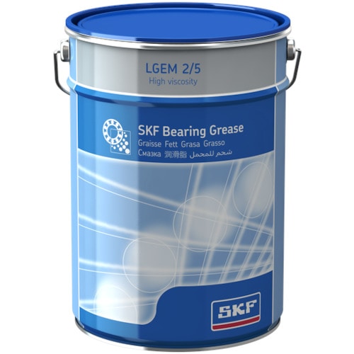 トラスコ中山 SKF 軸受グリースLGEM 2 （5 kg缶入り） 564-6054  (ご注文単位1缶) 【直送品】