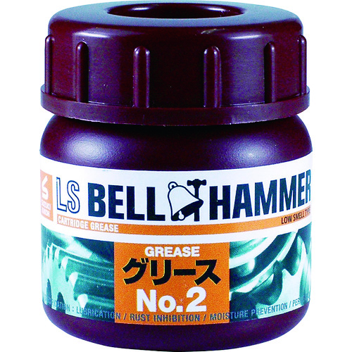 トラスコ中山 ベルハンマー 超極圧潤滑剤 LSベルハンマー グリースNo.2 50ml（ご注文単位1本）【直送品】