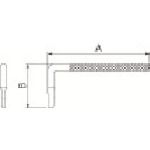 トラスコ中山 京セラ 部品 取り外しレンチ 645-3724  (ご注文単位1個) 【直送品】