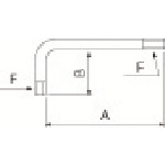 トラスコ中山 京セラ 部品 L型レンチ(トルクス)　645-3732（ご注文単位1個）【直送品】