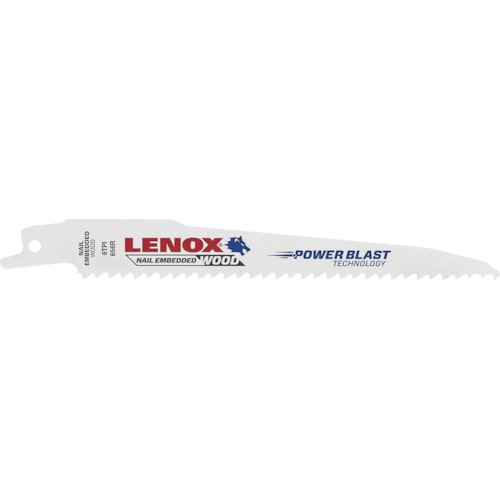 トラスコ中山 LENOX バイメタルセ-バ-ソ-ブレ-ド150mmX6山(5枚) 656R（ご注文単位1パック）【直送品】