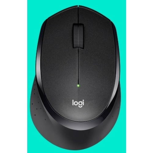 トラスコ中山 ロジクール M331 SILENT PLUS Wireless Mouse ブラック 538-0334  (ご注文単位1個) 【直送品】