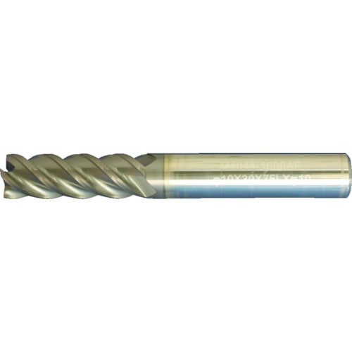 トラスコ中山 マパール 超硬スクエアエンドミル ECO－Endmill（M4044） 4枚刃／ハイレーキ エンドミル 刃径1.5mm 刃長3mm 全長50mm シャンク径4mm 486-7866  (ご注文単位1本) 【直送品】