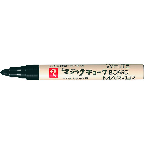 トラスコ中山 マジックインキ マジックチョーク No.650 黒（ご注文単位1本）【直送品】