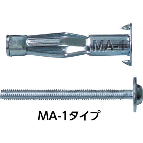 トラスコ中山 峰岸 エアコンボードアンカー MA-1(200本入)（ご注文単位1パック）【直送品】