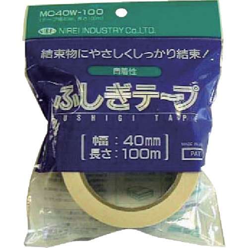 トラスコ中山 仁礼 ふしぎテープ白スペアー40MMX100M 815-7653  (ご注文単位1個) 【直送品】