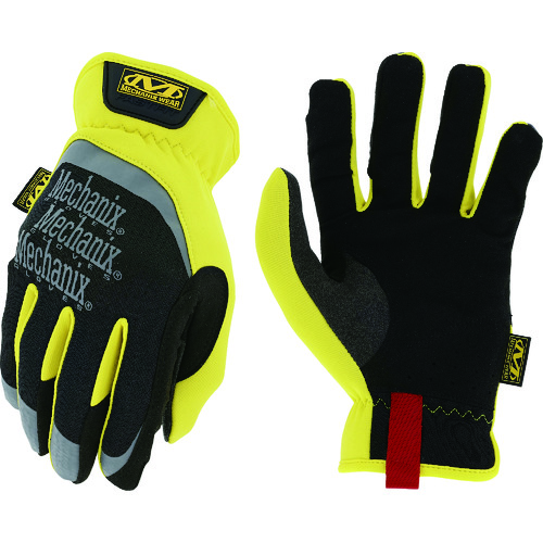 トラスコ中山 MECHANIX ファストフィット イエロー XL（ご注文単位1組）【直送品】