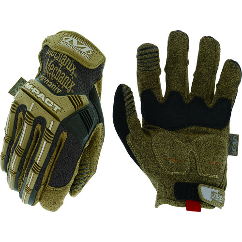 トラスコ中山 MECHANIX M-Pact DIYブラウン S（ご注文単位1組）【直送品】