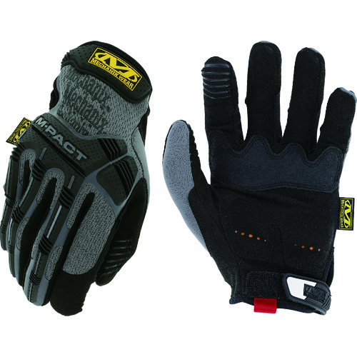 トラスコ中山 MECHANIX M-Pact グレー S（ご注文単位1組）【直送品】