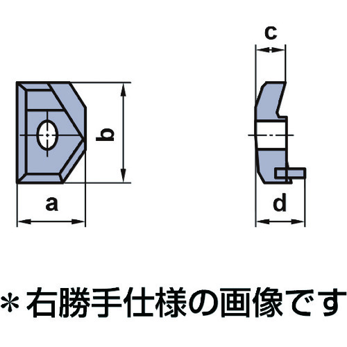 トラスコ中山 三菱 旧MGバイトホルダ用部品 クランプ駒 673-0752  (ご注文単位1個) 【直送品】