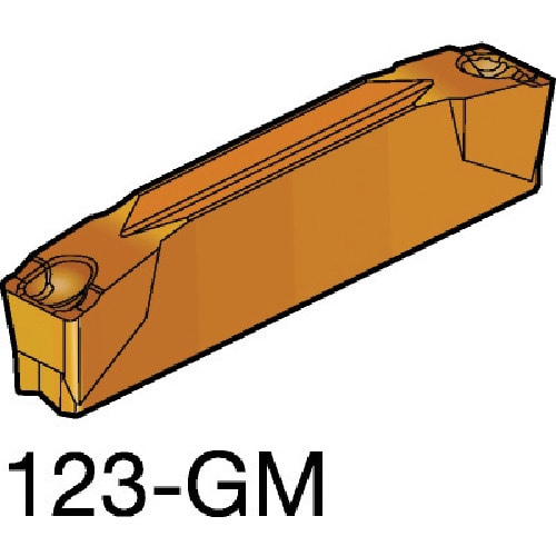 トラスコ中山 サンドビック コロカット1・2 溝入れ加工用チップ（320） 1125 609-8207  (ご注文単位10個) 【直送品】