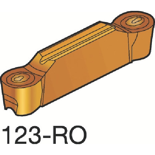 トラスコ中山 サンドビック コロカット1・2 倣い加工用チップ（320） H13A 607-4219  (ご注文単位10個) 【直送品】