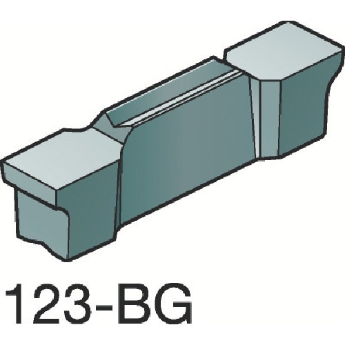 トラスコ中山 サンドビック コロカット1・2 突切り加工用チップ（320） H13A 694-3721  (ご注文単位10個) 【直送品】