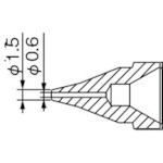 トラスコ中山 白光 SS型 ノズル/0.6mm（ご注文単位1本）【直送品】