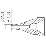 トラスコ中山 白光 ノズル 1.3mm S型（ご注文単位1本）【直送品】