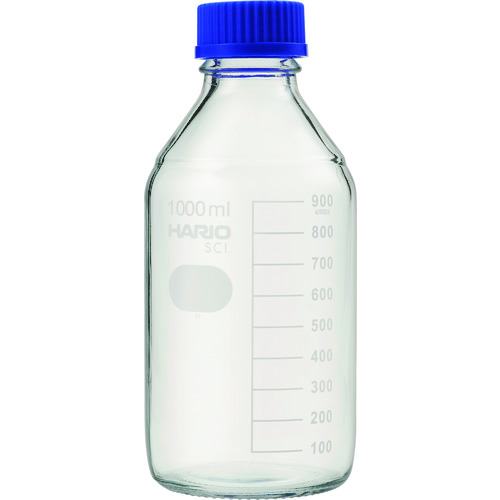 トラスコ中山 HARIO 耐熱ねじ口瓶 1，000ml（ご注文単位1個）【直送品】