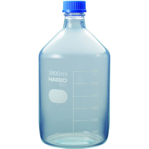 トラスコ中山 HARIO コーティングねじ口瓶 3，800mL 601-2877  (ご注文単位1個) 【直送品】