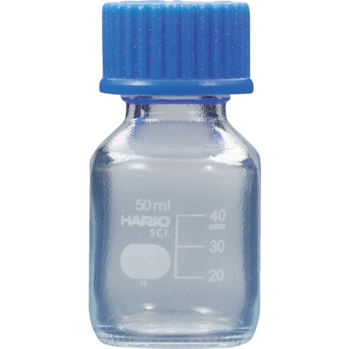 トラスコ中山 HARIO コーティングねじ口瓶 50mL 601-2890  (ご注文単位1個) 【直送品】