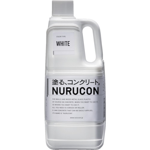 トラスコ中山 NURUCON NURUCON 2L ホワイト（ご注文単位1本）【直送品】