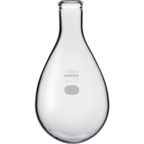 トラスコ中山 HARIO なすフラスコ 1000ml（ご注文単位1個）【直送品】