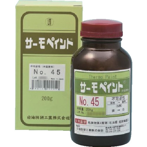 トラスコ中山 日油技研 サーモペイント 準不可逆性 110度（ご注文単位1本）【直送品】