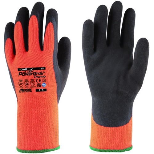 トラスコ中山 トワロン 防寒手袋 PowerGrab Thermo 7/S（ご注文単位1組）【直送品】