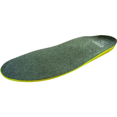 トラスコ中山 喜多 insole’s 抗菌インソール グレー フリー(25.0～28.0)（ご注文単位1足）【直送品】