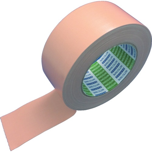 トラスコ中山 日東 養生用布粘着テープ NO.7500 50mm×25m さんご（ご注文単位1巻）【直送品】