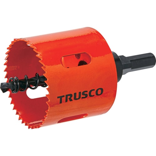 トラスコ中山 TRUSCO ハイス貫通ホールソー60mm（ご注文単位1本）【直送品】