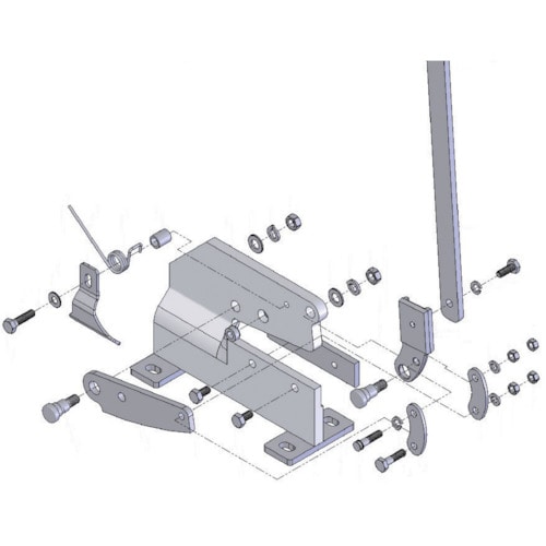 トラスコ中山 TRUSCO 板金用切断機 レバーシャP－2用部品 NO.21スプリングワッシャー 488-7166  (ご注文単位1個) 【直送品】