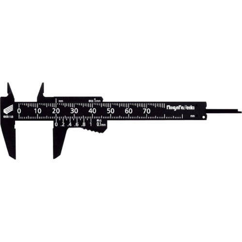 トラスコ中山 SK プラスチックノギス快段目盛 軽快 70mm（ご注文単位1本）【直送品】