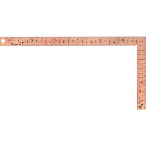 トラスコ中山 SK 金曲尺 30cm 快段目盛 厚手広巾 ピンクゴールド 420-2444  (ご注文単位1本) 【直送品】