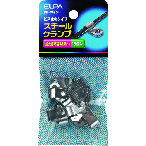 トラスコ中山 ELPA スチールクランプ（ご注文単位1個）【直送品】