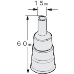 トラスコ中山 ボッシュ ホットエアガン ノズルPHG-N1（ご注文単位1個）【直送品】