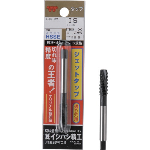 トラスコ中山 ISF パック入 ジェットタップ M2X0.4（ご注文単位1個）【直送品】