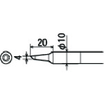 トラスコ中山 グット 替こて先 4C型 (1本＝1PK)（ご注文単位1個）【直送品】