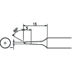 トラスコ中山 グット 替こて先1C型全周PX6・7/RX7/CXR用（ご注文単位1個）【直送品】