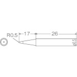 トラスコ中山 グット PX-601/601AS用交換こて先 B（ご注文単位1個）【直送品】